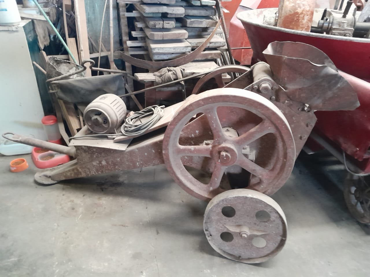 Trituradora de cascotes