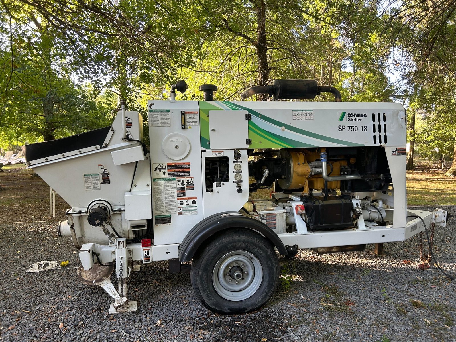 Bomba de Hormigon Schwing 750-18
