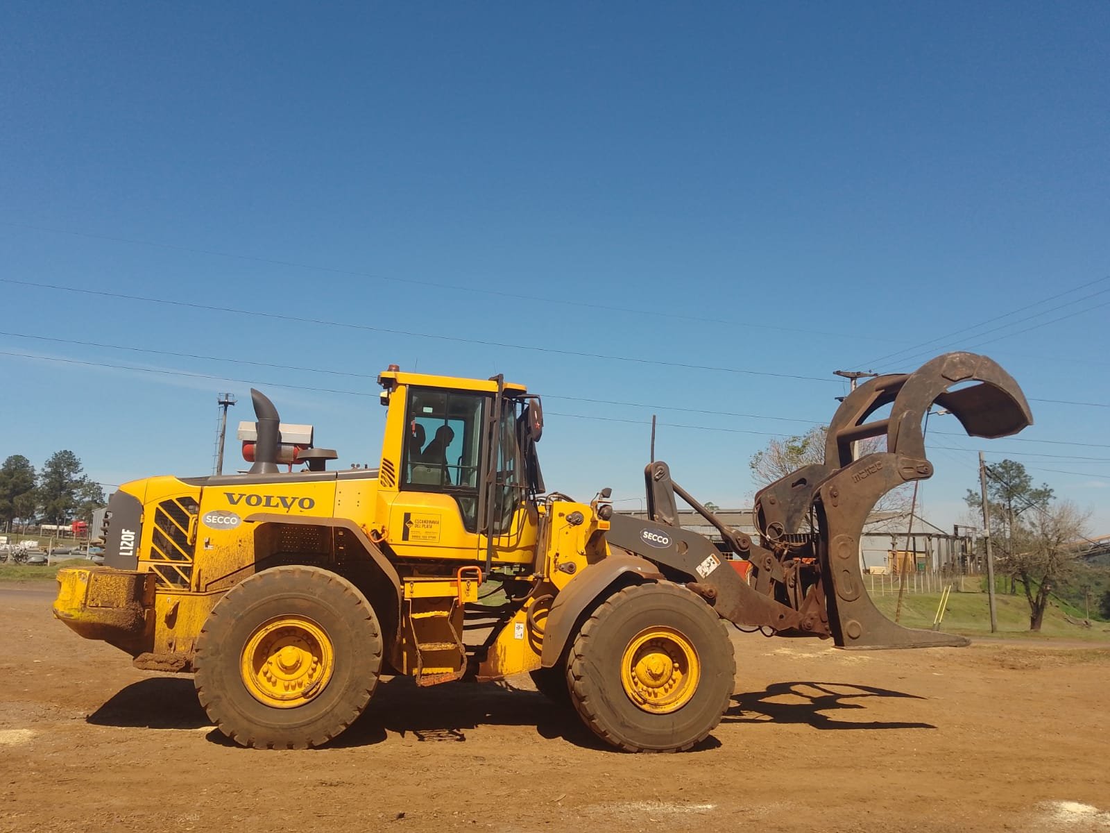 Pala Cargadora Volvo L110F