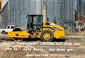 Compactador 14 Toneladas Liugong 614 Pata de Cabra 2016