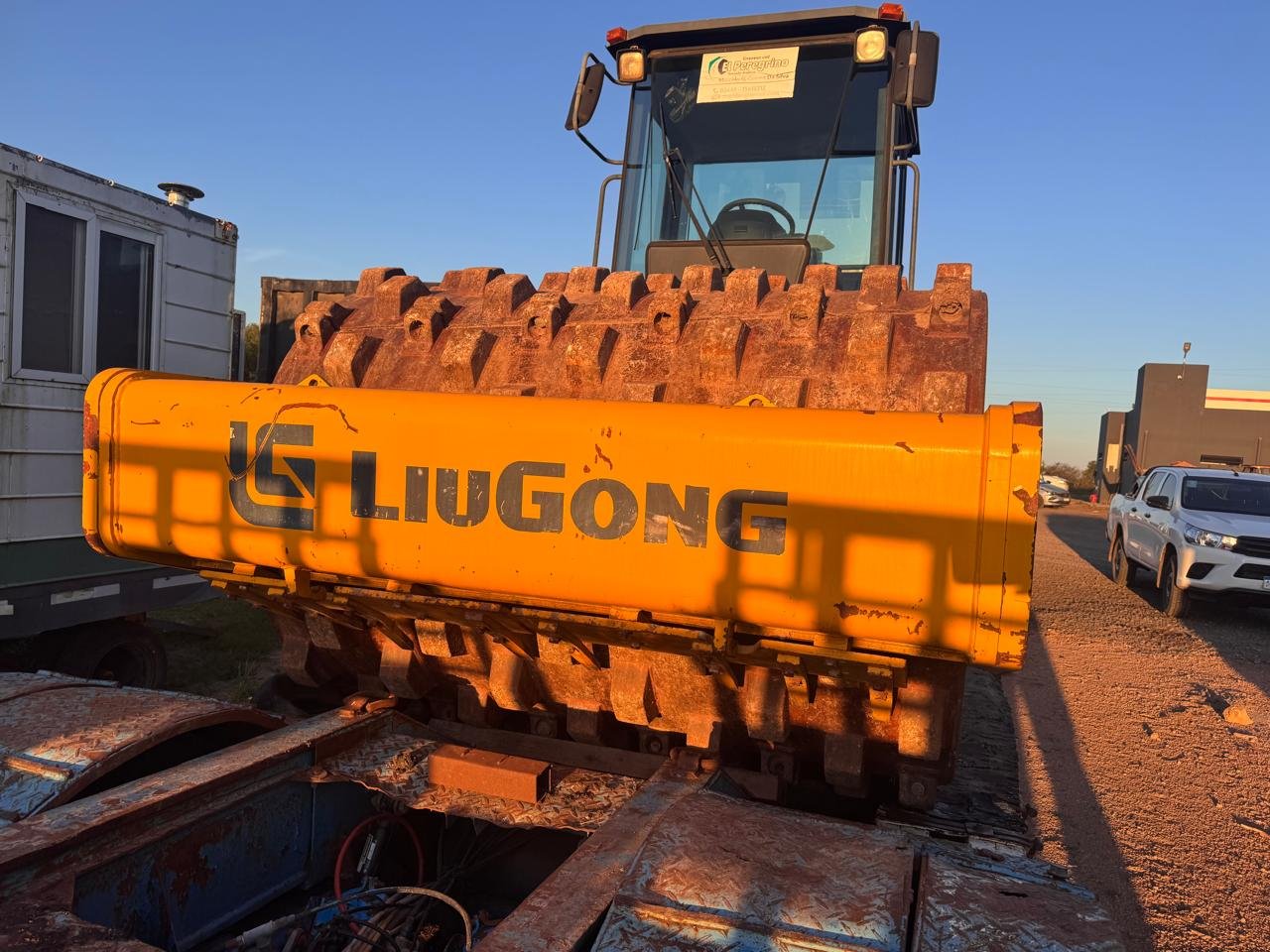 Compactador 14 Toneladas Liugong 614 Pata de Cabra 2016