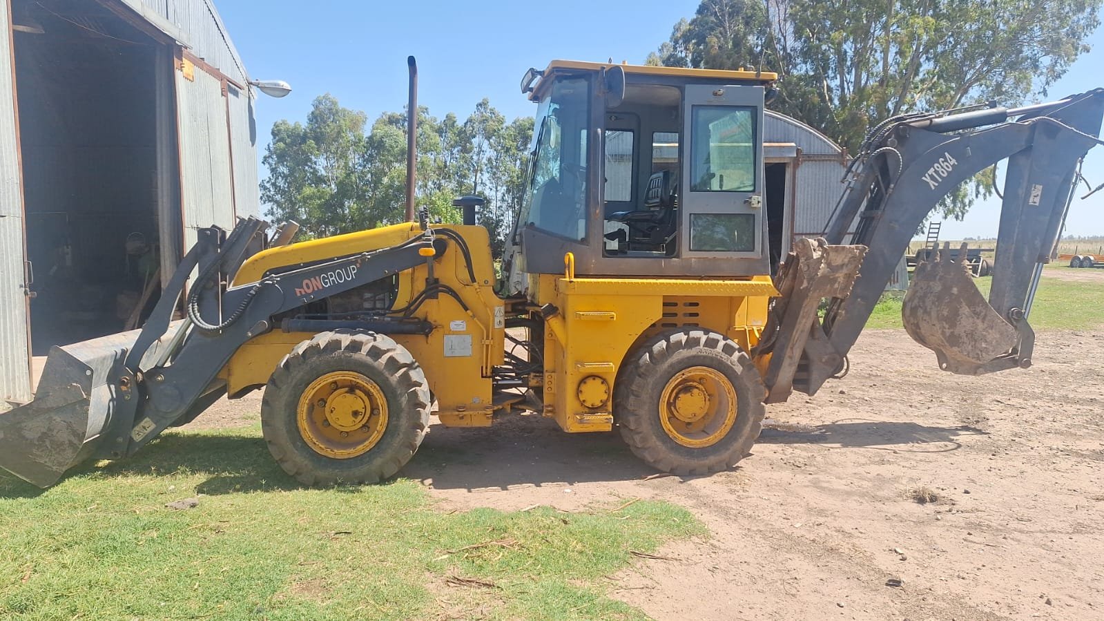 Retroexcavadora Xcmg Iron Xt 864 2011 1.800 Hs
