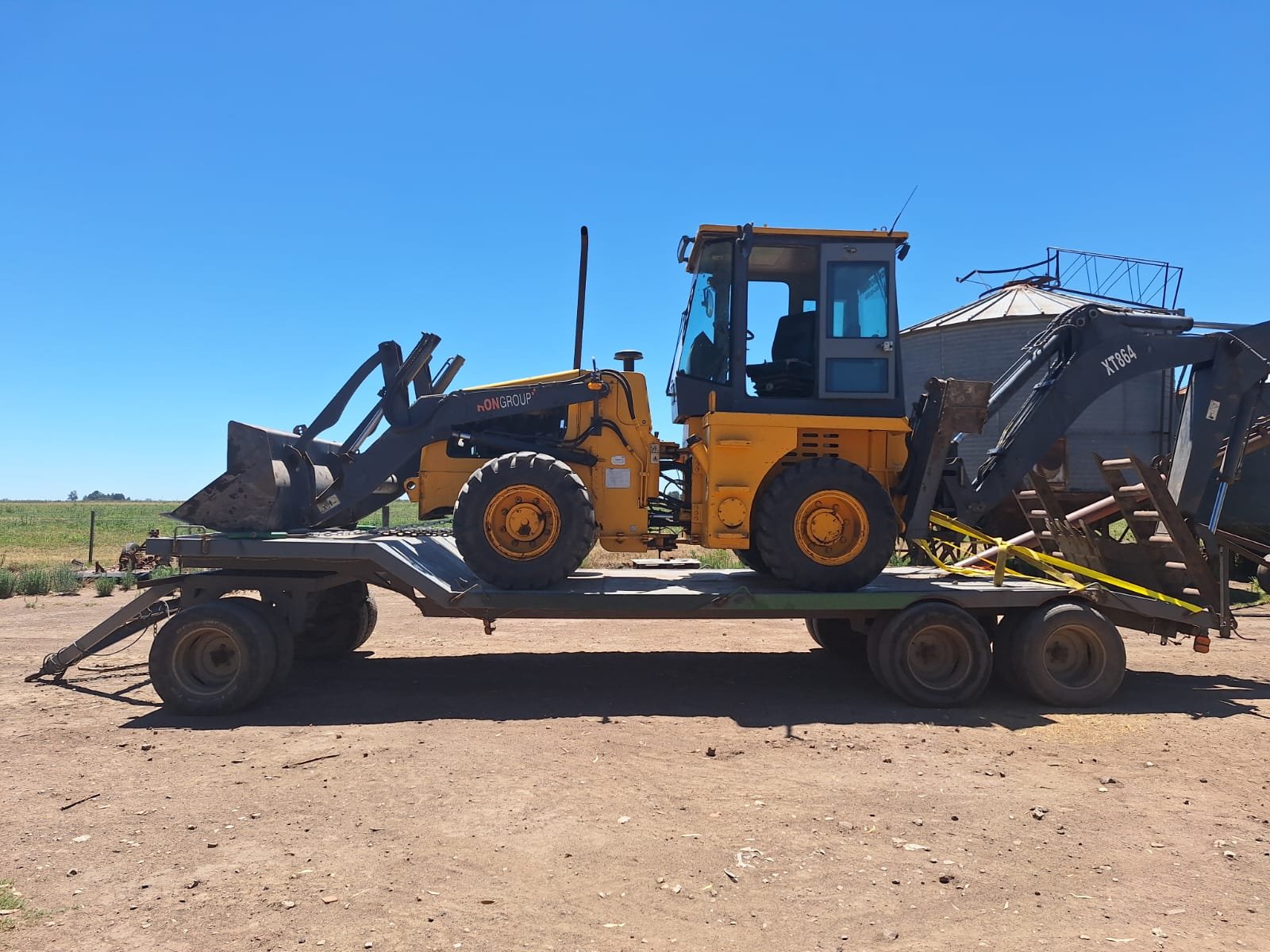 Retroexcavadora Xcmg Iron Xt 864 2011 1.800 Hs