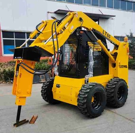 Martillo Hidráulico SYLL SY 680 para Minicargadora | 250 KG | Grupo Leiva