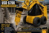Martillo Hidráulico SYLL SY 680 para Minicargadora | 250 KG | Grupo Leiva